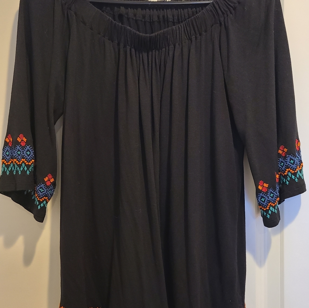 Loft Over the Shoulder Blouse